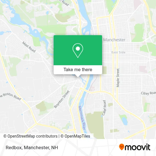 Redbox map