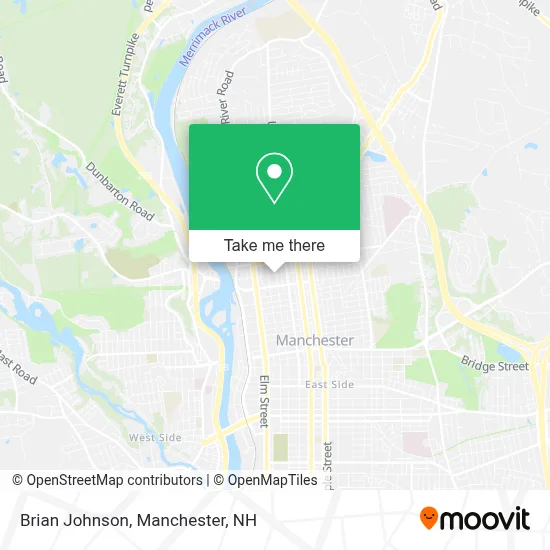 Brian Johnson map