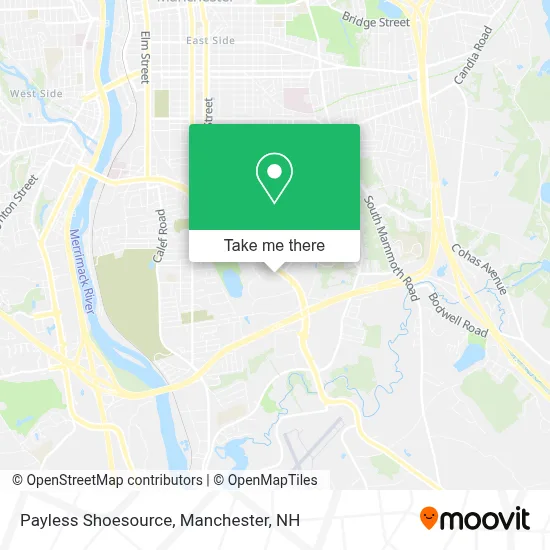 Payless Shoesource map