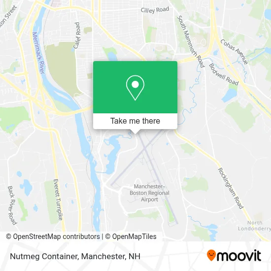 Nutmeg Container map