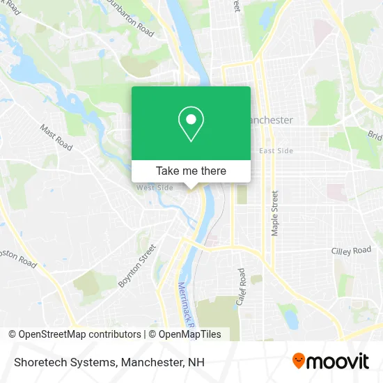 Shoretech Systems map