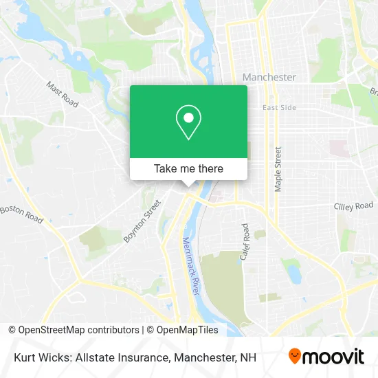 Kurt Wicks: Allstate Insurance map
