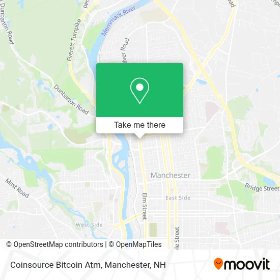 Coinsource Bitcoin Atm map