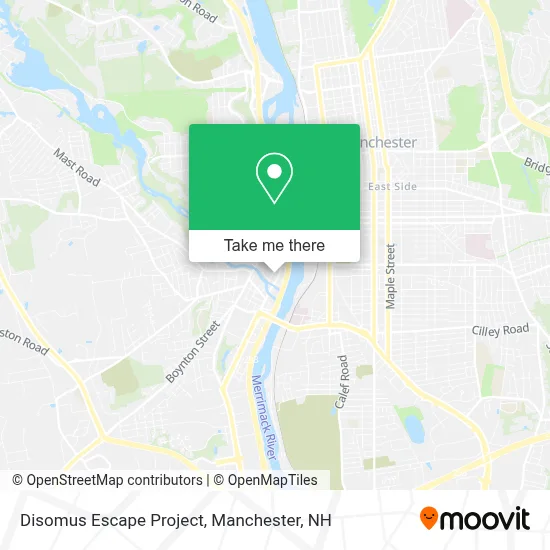 Disomus Escape Project map