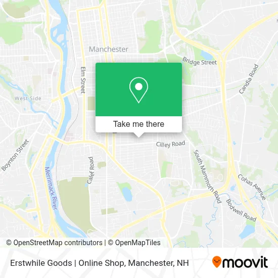 Erstwhile Goods | Online Shop map