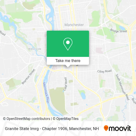 Granite State Imrg - Chapter 1906 map