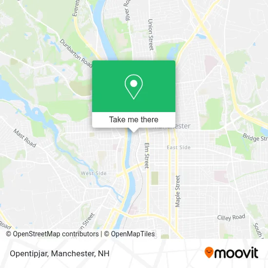 Opentipjar map