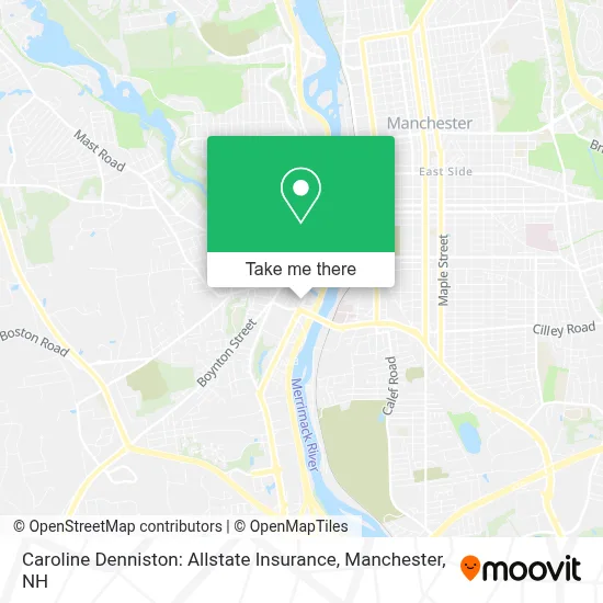 Caroline Denniston: Allstate Insurance map
