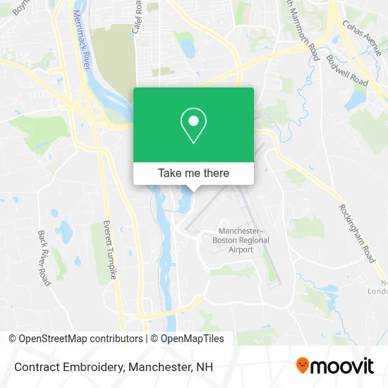 Contract Embroidery map