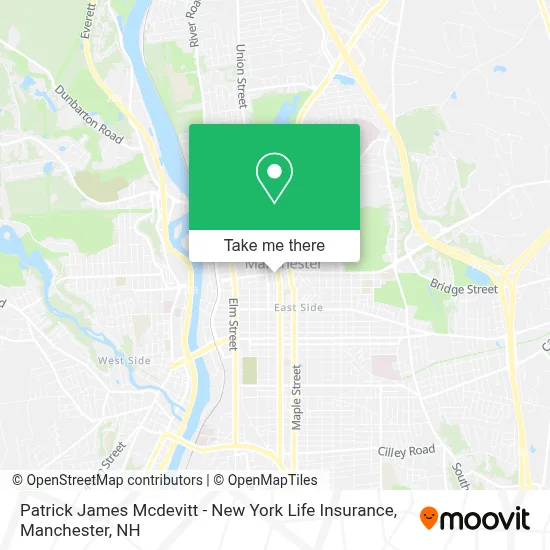 Patrick James Mcdevitt - New York Life Insurance map