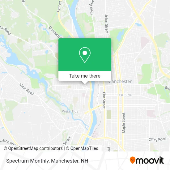 Spectrum Monthly map