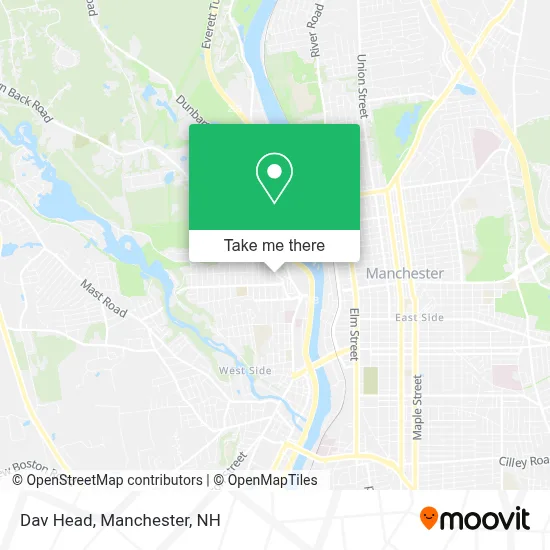 Dav Head map