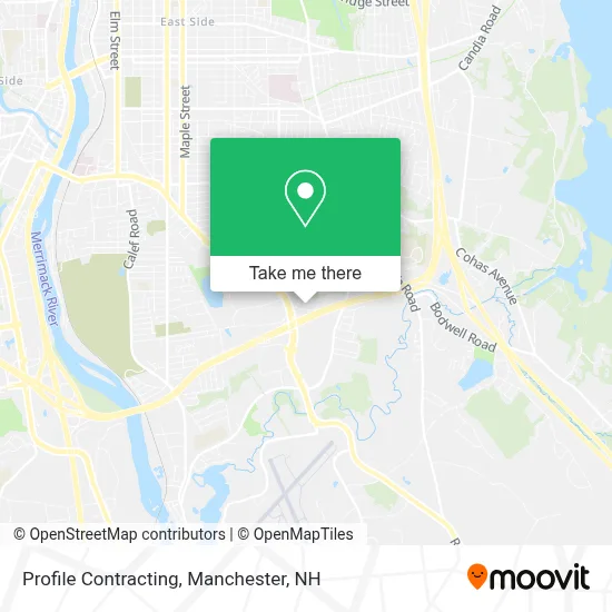 Profile Contracting map
