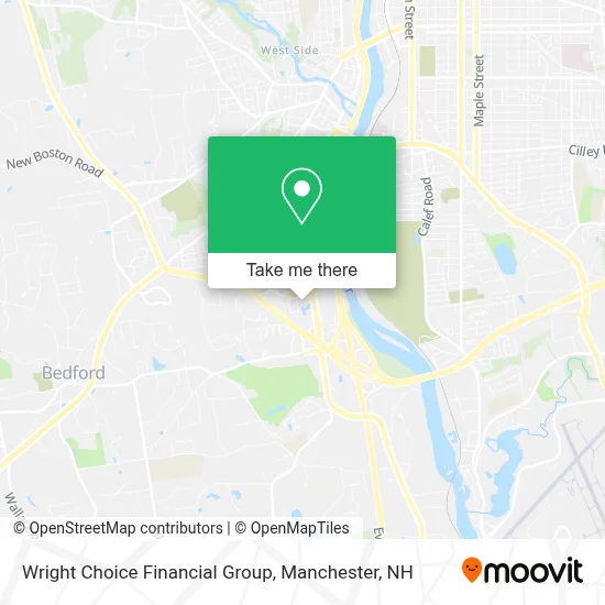 Wright Choice Financial Group map