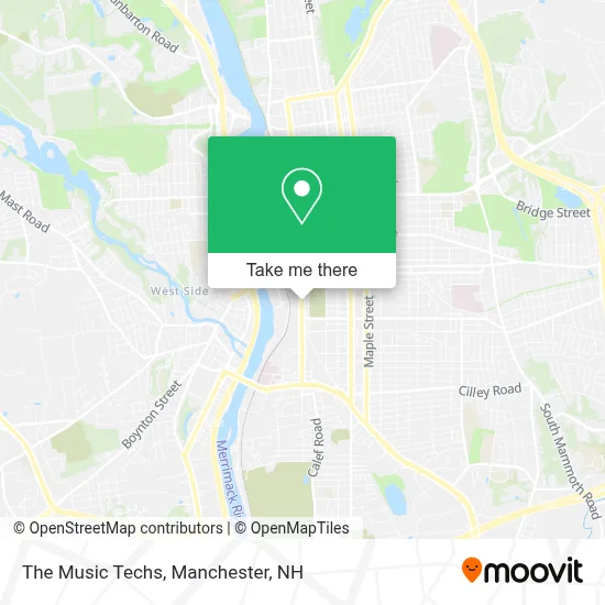 The Music Techs map