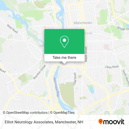 Elliot Neurology Associates map