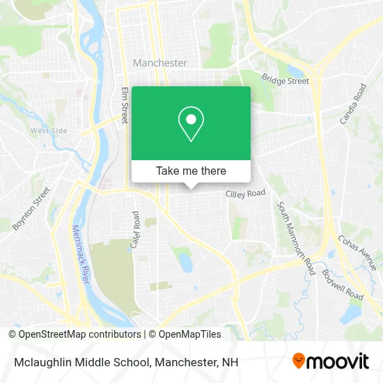 Mclaughlin Middle School map