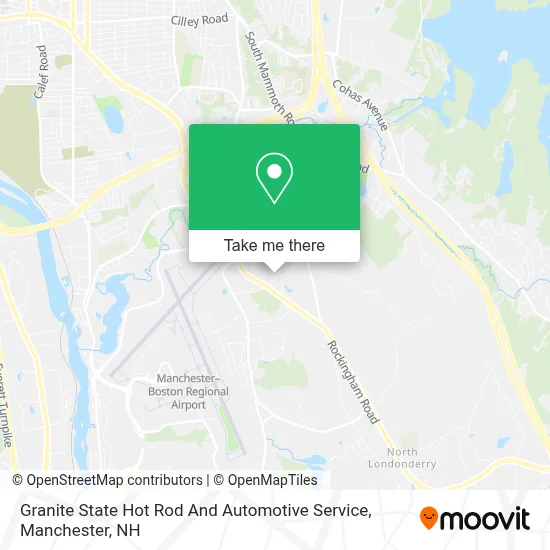 Granite State Hot Rod And Automotive Service map