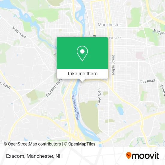 Exacom map