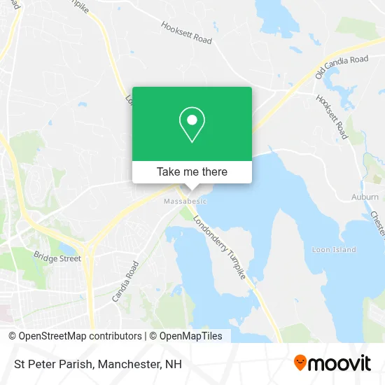 St Peter Parish map
