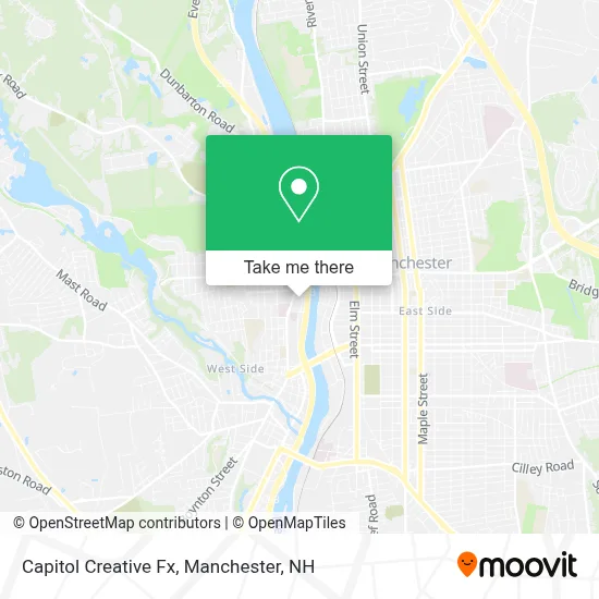 Capitol Creative Fx map