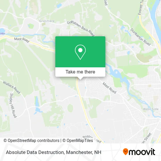 Absolute Data Destruction map