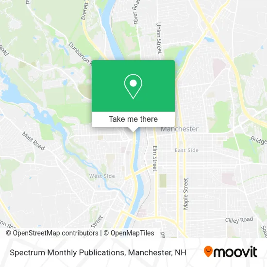 Spectrum Monthly Publications map
