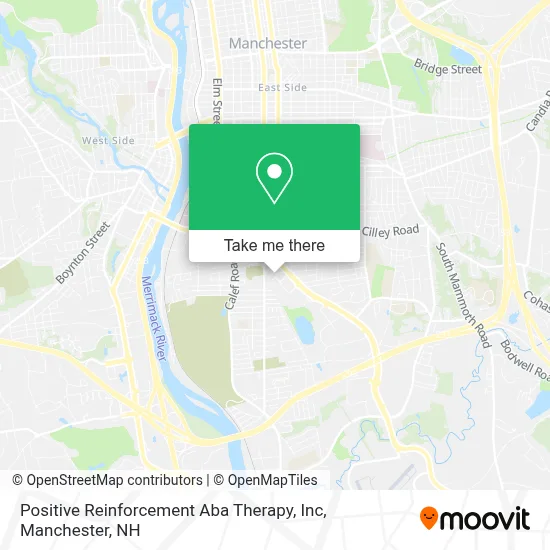 Positive Reinforcement Aba Therapy, Inc map