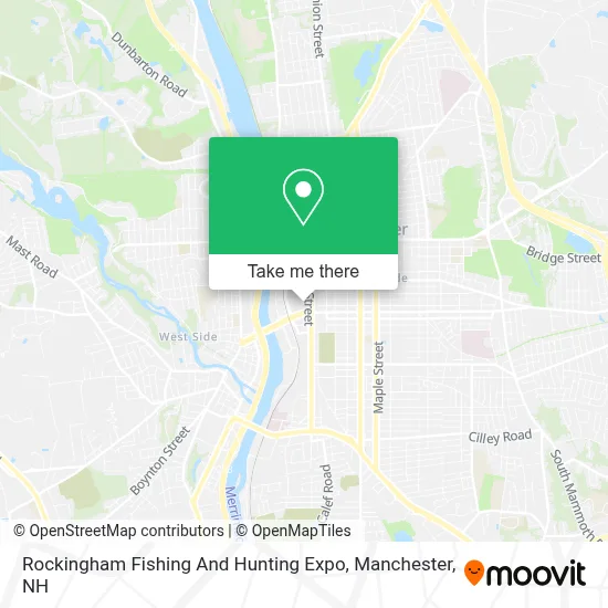 Rockingham Fishing And Hunting Expo map