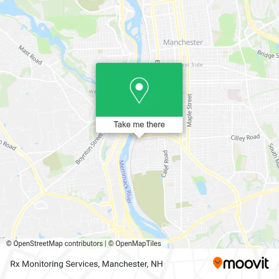 Rx Monitoring Services map