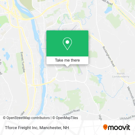 Tforce Freight Inc map