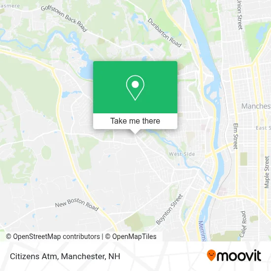 Citizens Atm map