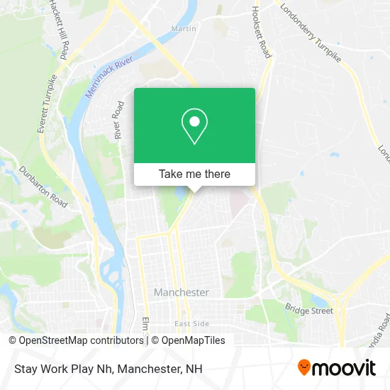 Stay Work Play Nh map