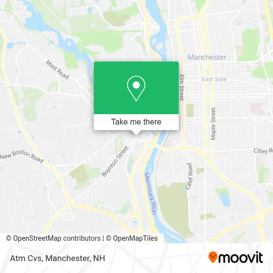 Atm Cvs map