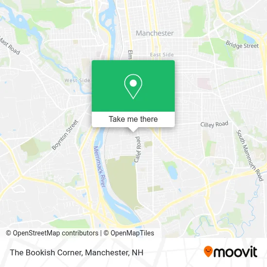 The Bookish Corner map