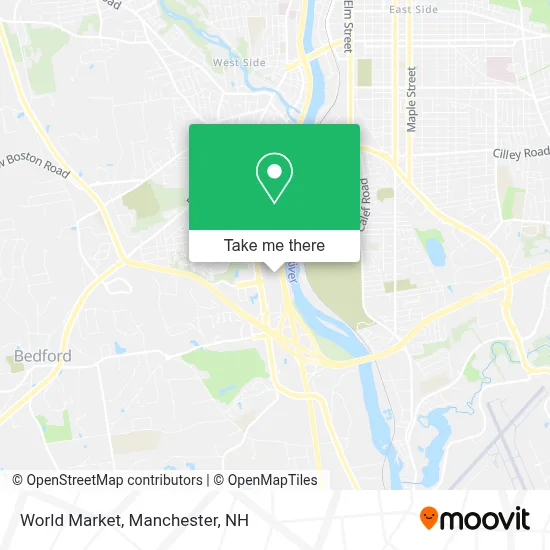 World Market map