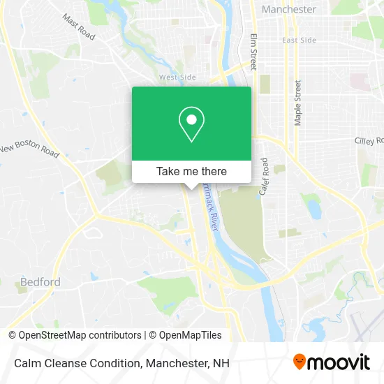 Calm Cleanse Condition map