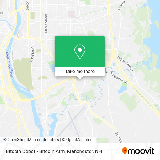 Bitcoin Depot - Bitcoin Atm map