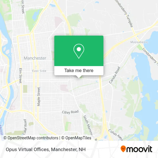 Opus Virtual Offices map