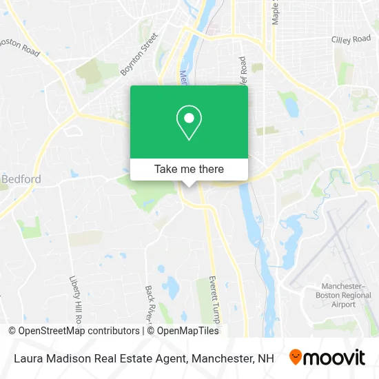 Laura Madison Real Estate Agent map