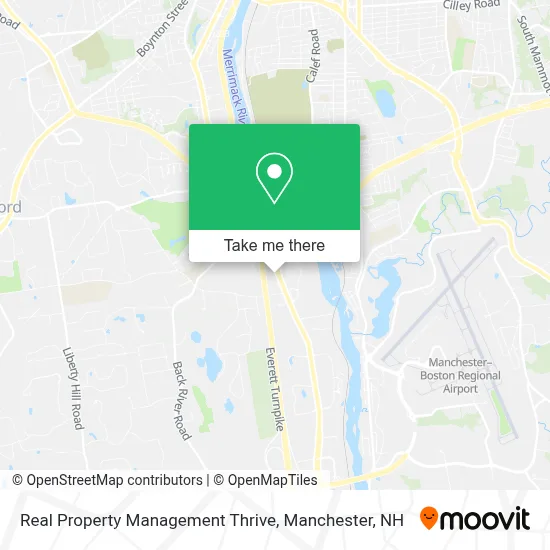 Real Property Management Thrive map