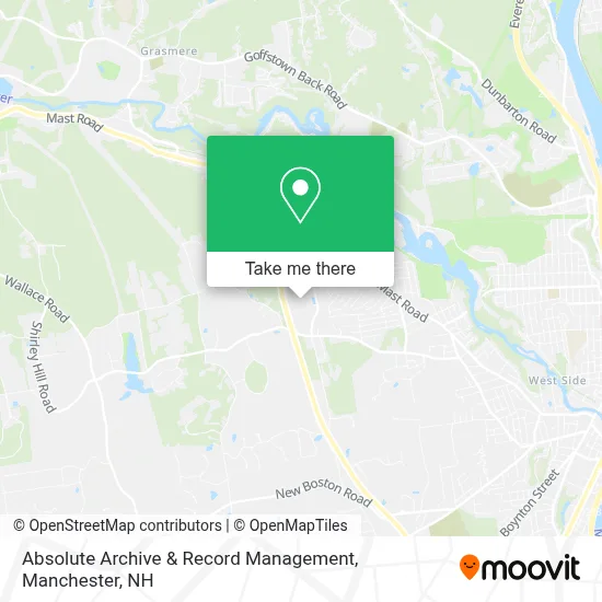 Absolute Archive & Record Management map