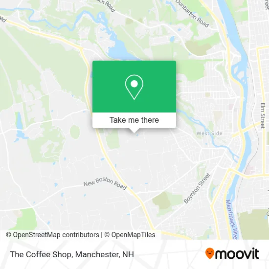 The Coffee Shop map