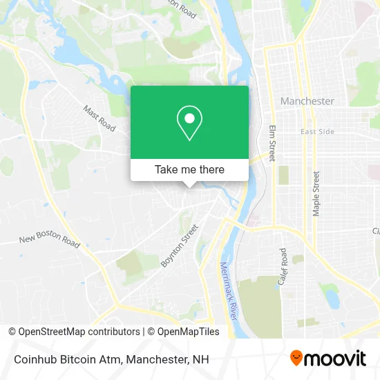 Coinhub Bitcoin Atm map