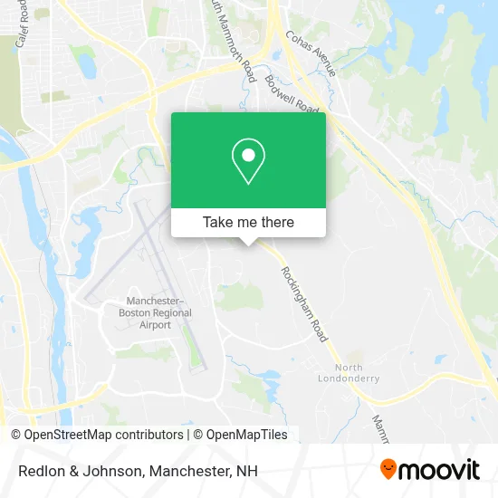 Redlon & Johnson map