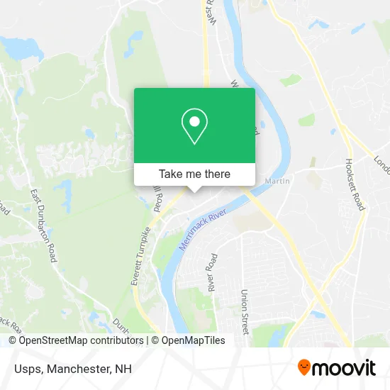 Usps map