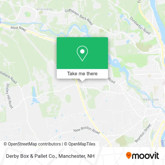 Derby Box & Pallet Co. map