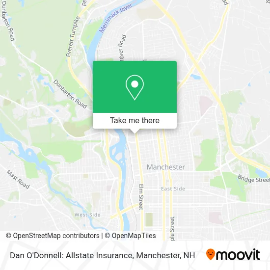 Dan O'Donnell: Allstate Insurance map