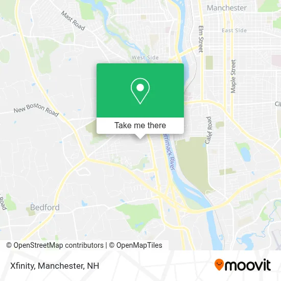 Xfinity map