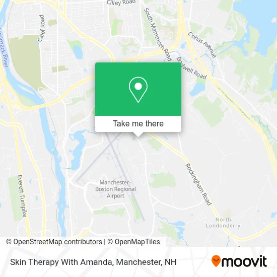 Skin Therapy With Amanda map